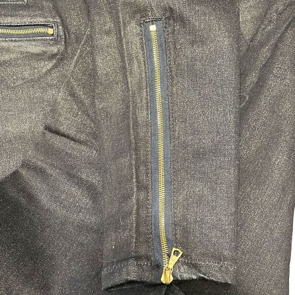 7 For All Mankind coated black skinny jeans, Size 26 - Picture 13 of 13